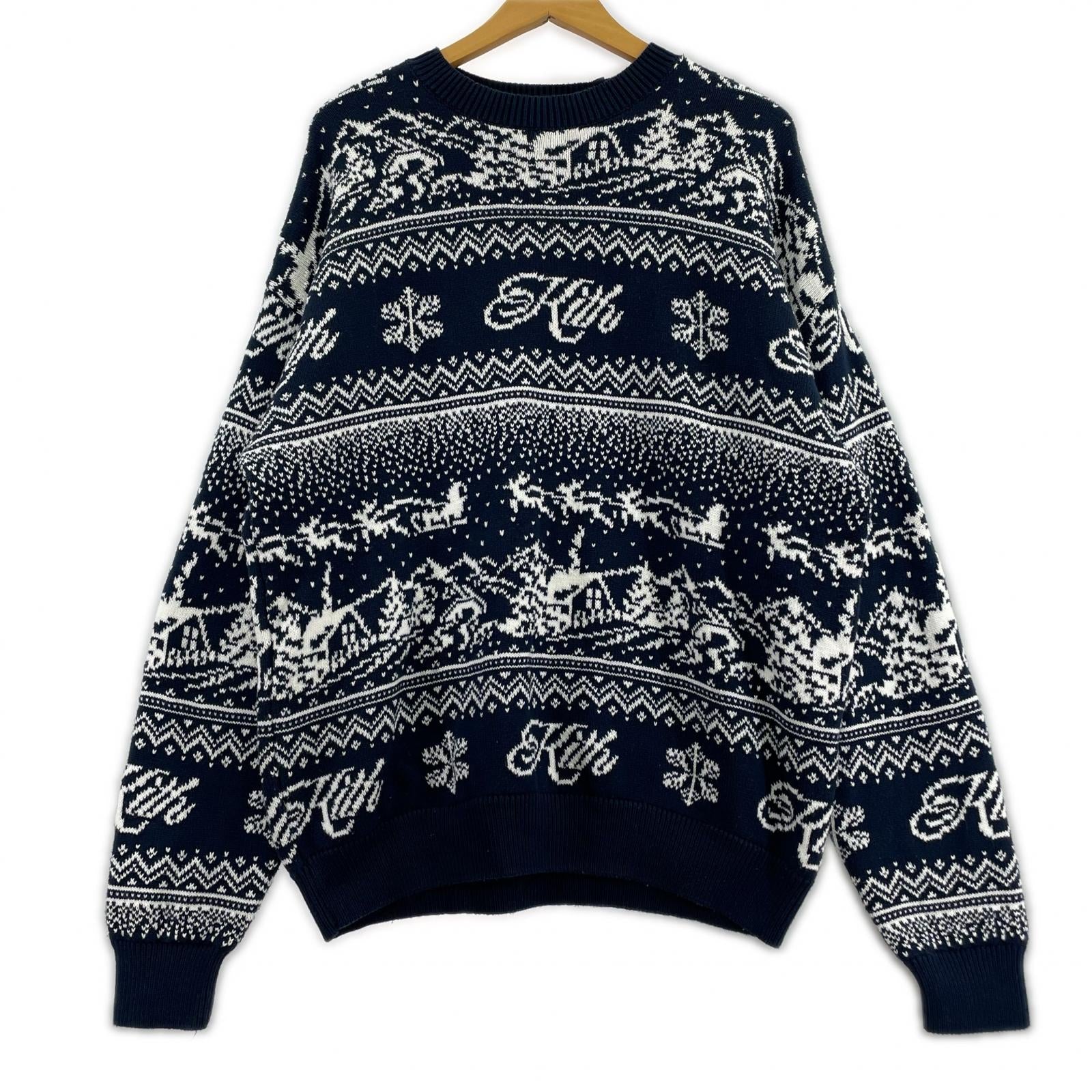 ニット KITH KITHMAS ノルディック柄 ニット M