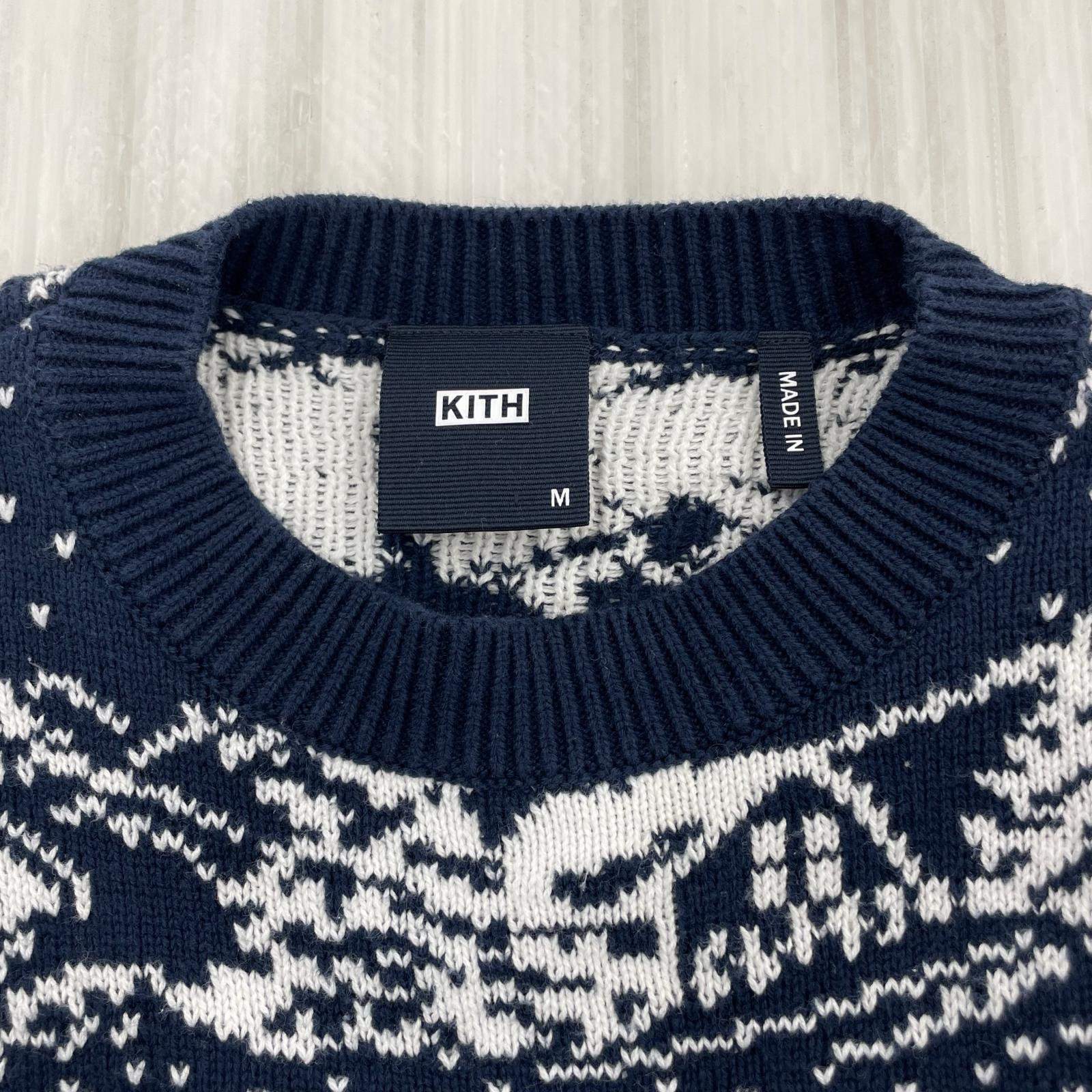 ニット KITH KITHMAS ノルディック柄 ニット M