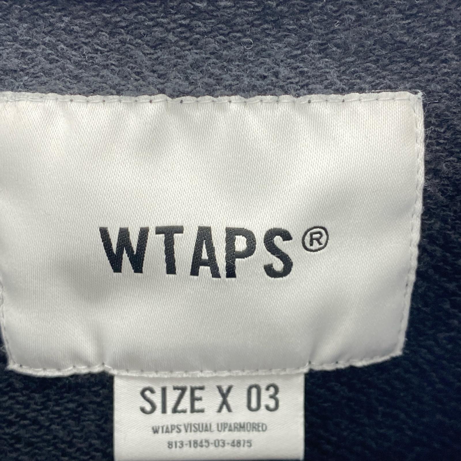 その他トップス WTAPS スウェット ブラック 03 251ATDT-CSM03 ブラック