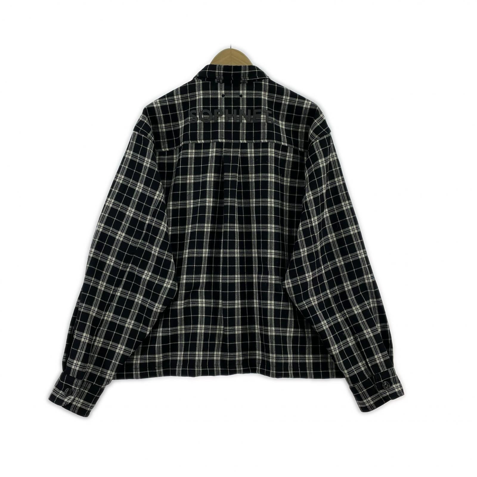 長袖シャツ PATCH SHIRT SIZE 2 ブラック