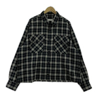 長袖シャツ PATCH SHIRT SIZE 2 ブラック