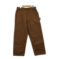 パンツ COTTON DUCK WORK PANTS L L ブラウン