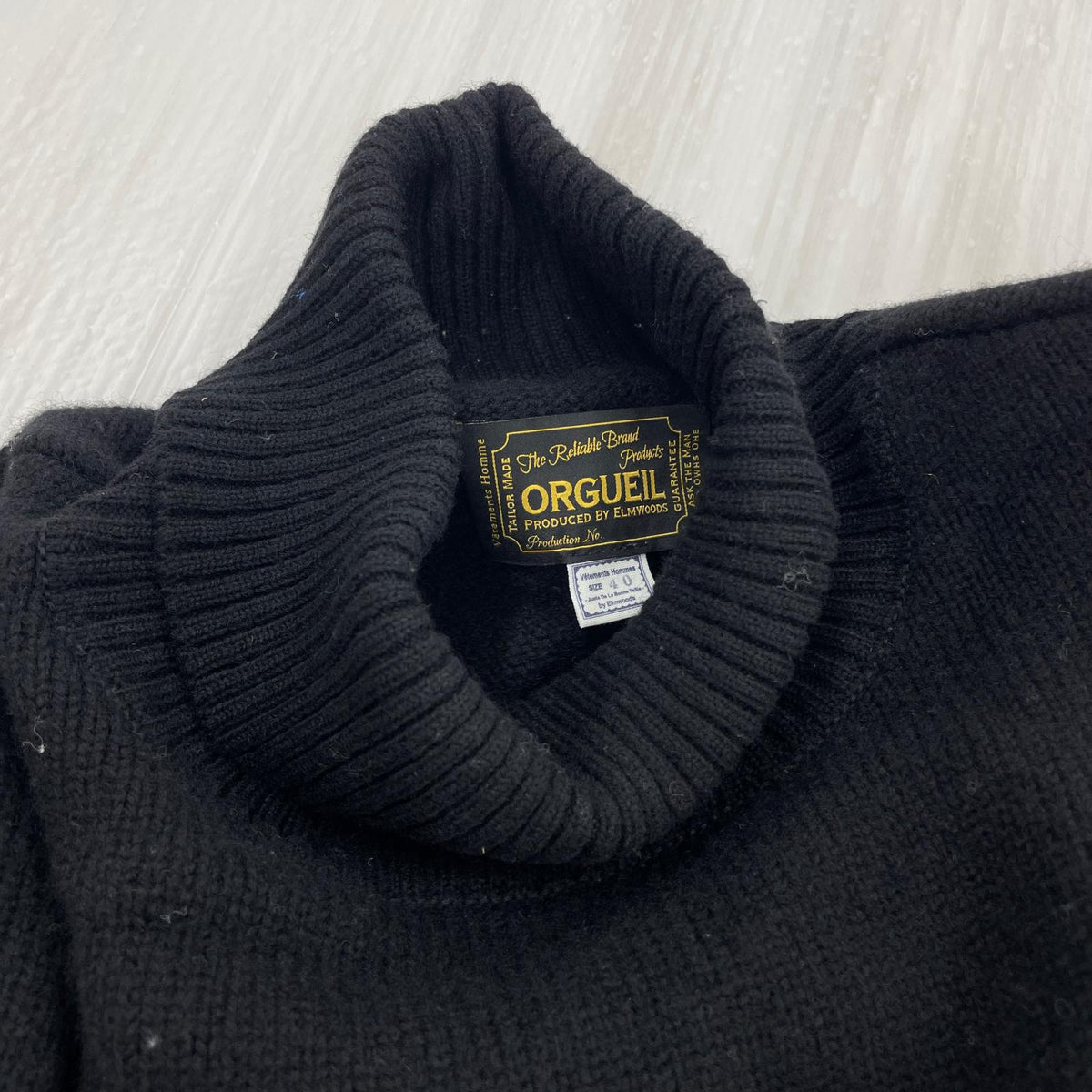 ニット Submarine Sweater ブラック 40 ブラック