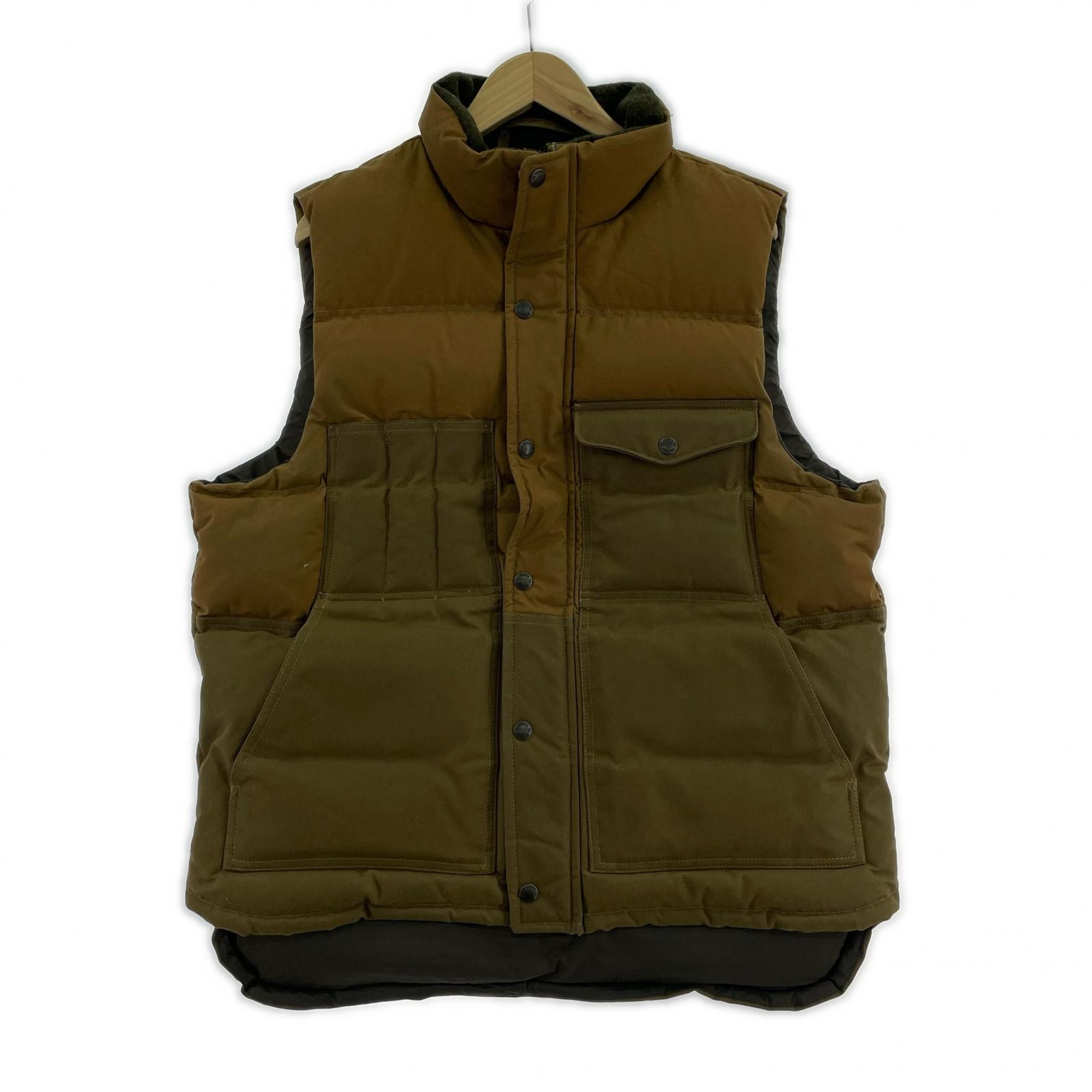 ジャケット DOWN CRUISER VEST M M ブラウン