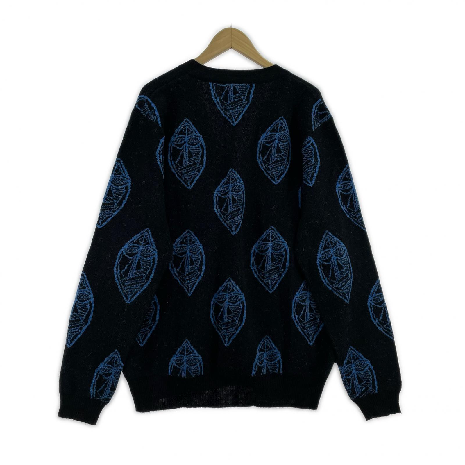 カーディガン Mohair Mask Cardigan S ブラック