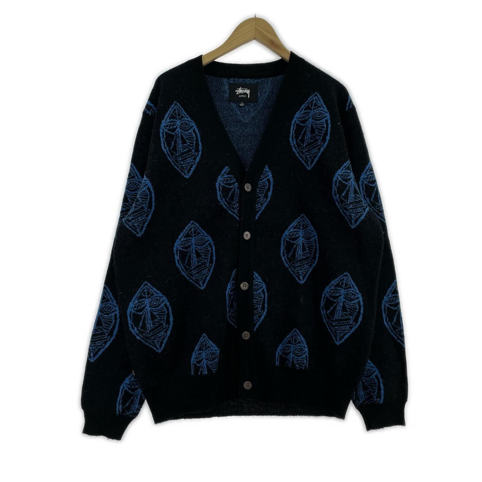 カーディガン Mohair Mask Cardigan S ブラック