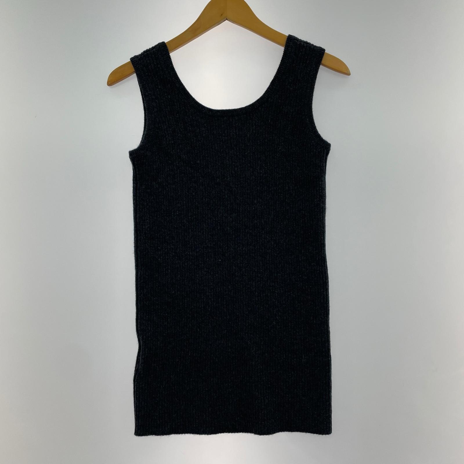 その他トップス INSCRIRE ニットタンク グレー M M グレー