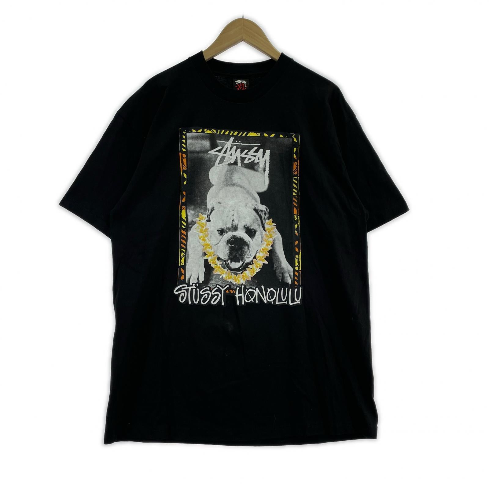 その他トップス STUSSY HONOLULU Tシャツ ブラック XL ブラック