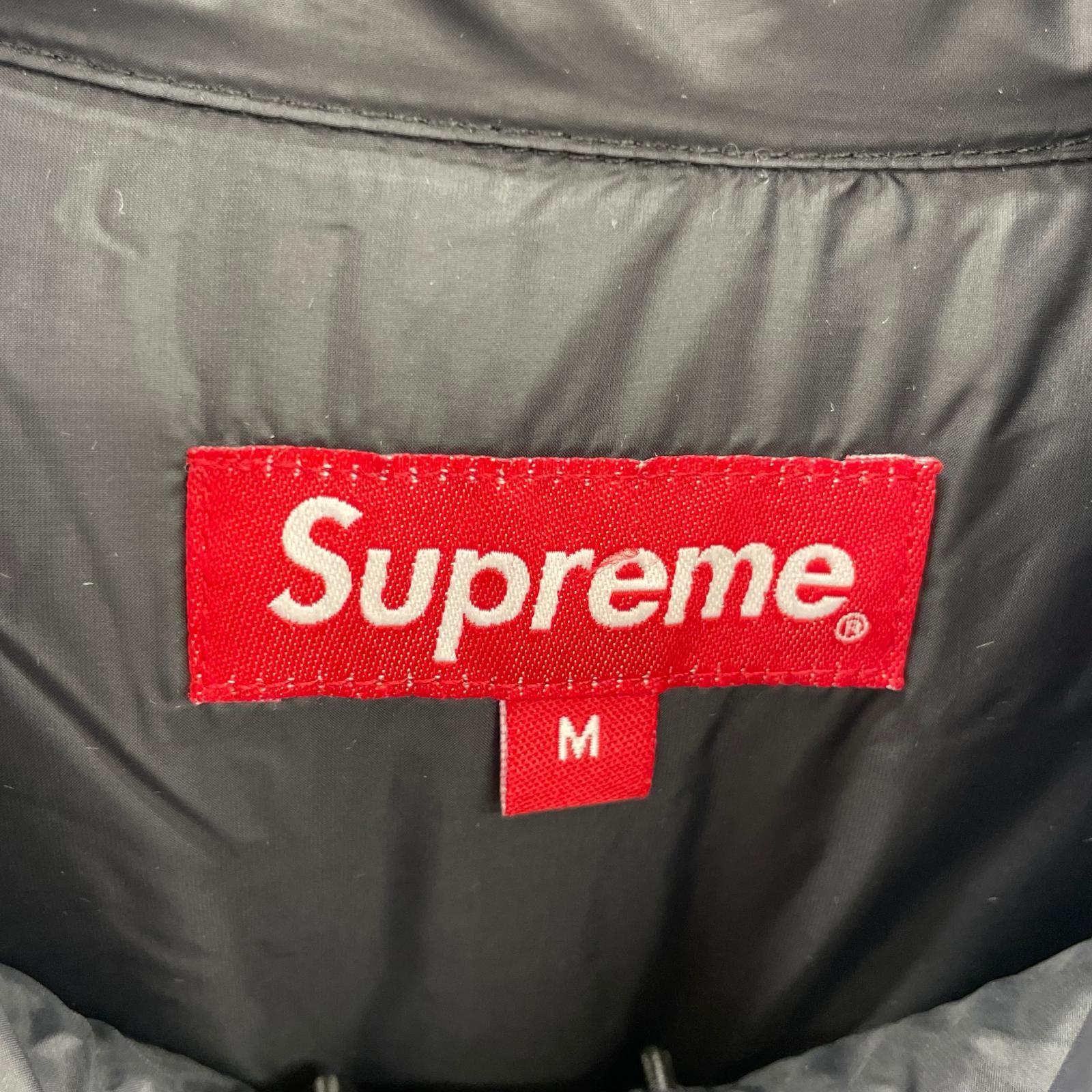 ダウンジャケット 20AW Micro Down Half Zip 総柄 茶 (M) M ブラウン