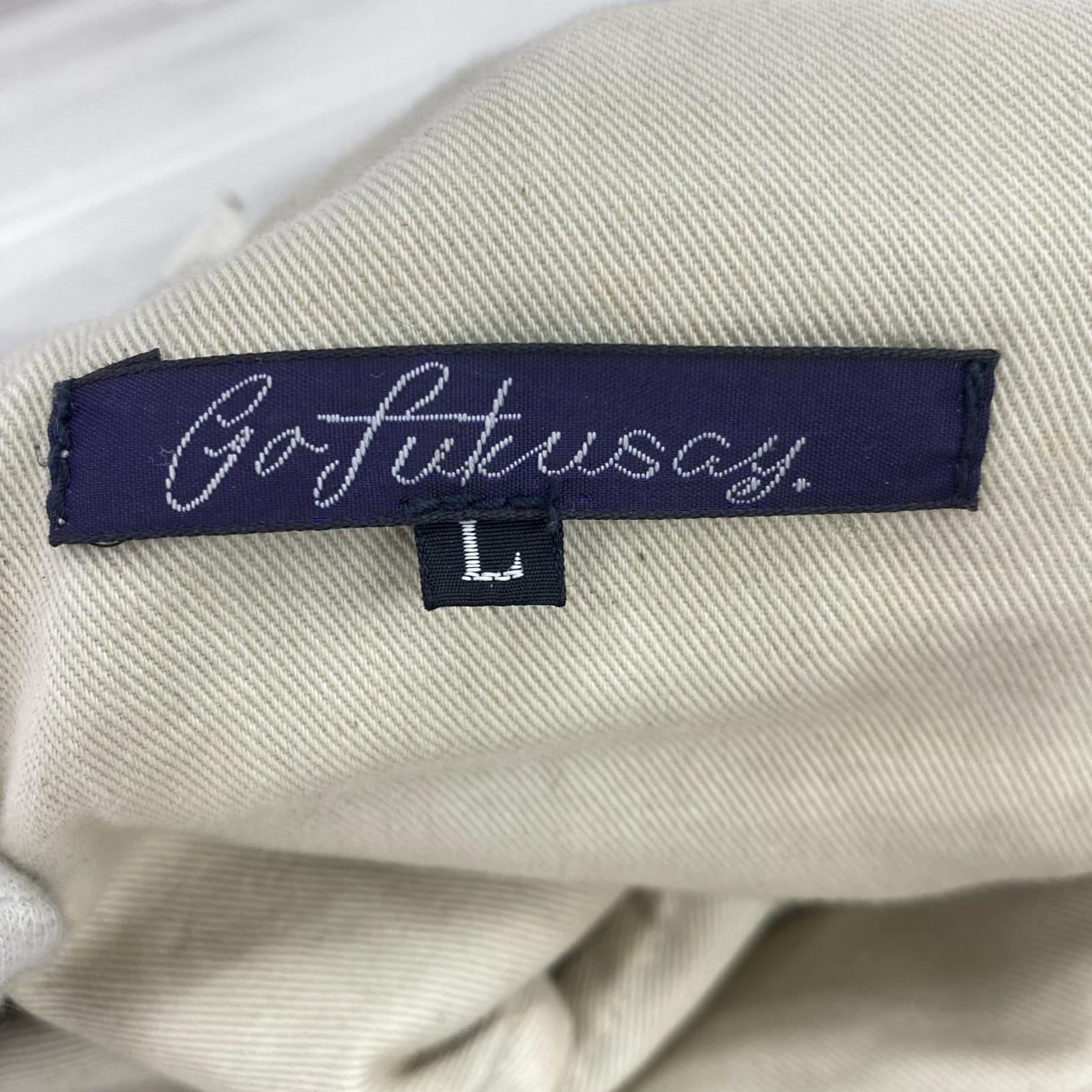 パンツ gofukusay リメイクパンツ 紺 L