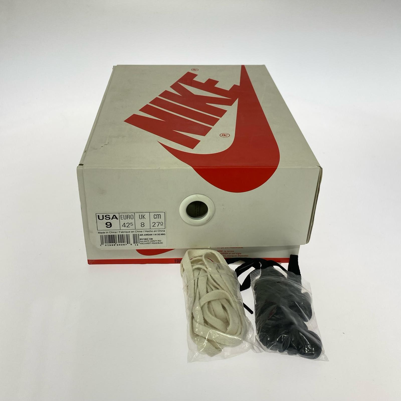 スニーカー Nigel Sylvester × Air Jordan 1 27cm (US9 UK8 1/2 EU44) ホワイト