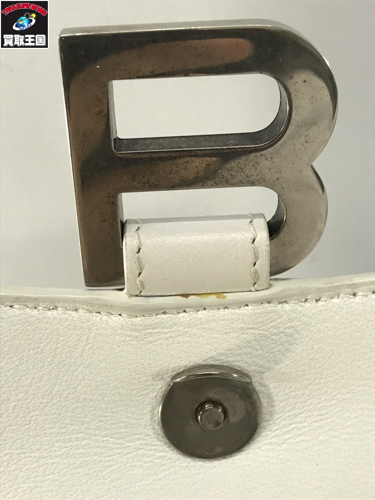 グラフィック アワーグラス 2wayショルダーバッグ 白