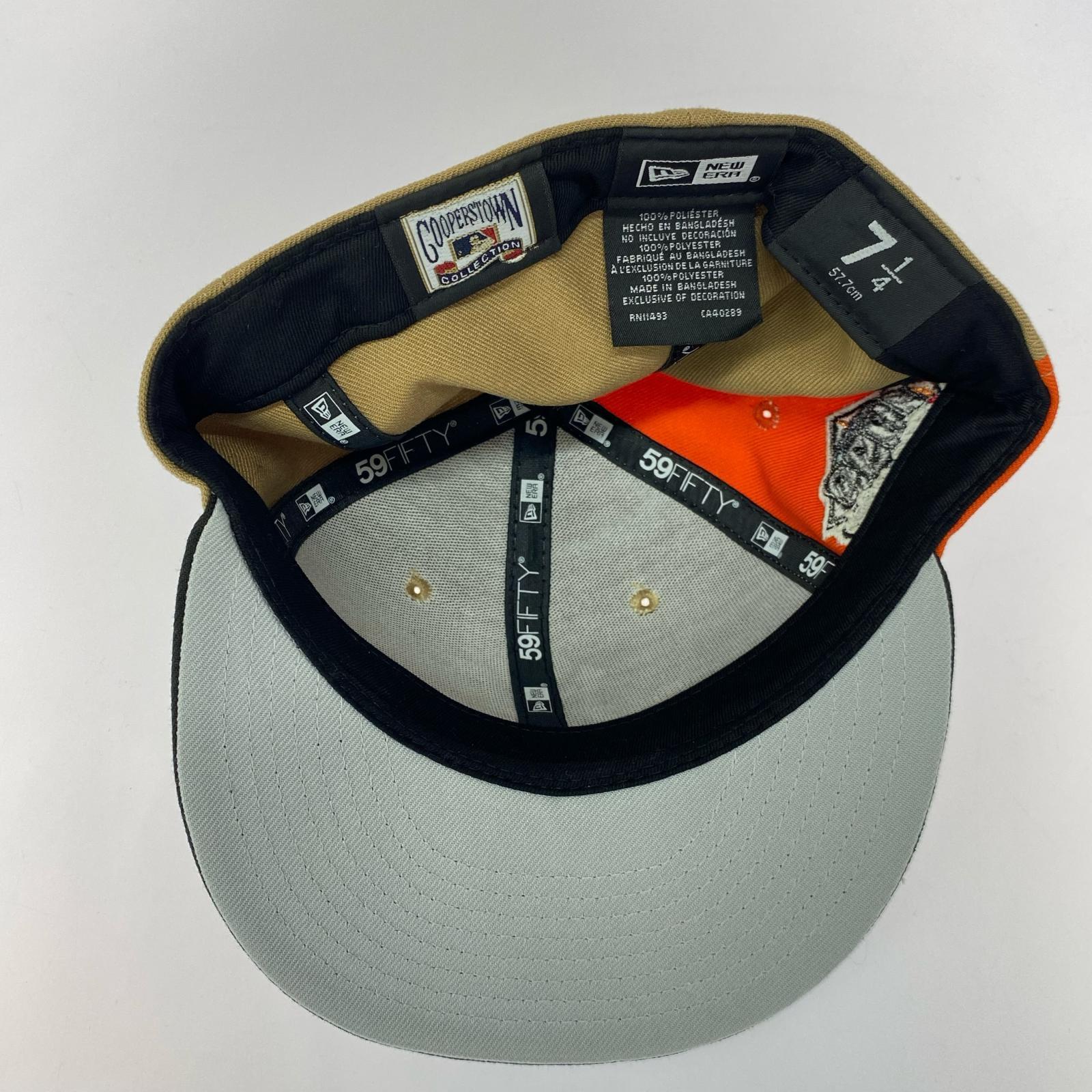 キャップ cooperstown WORLD SERIES 1999 ベージュ