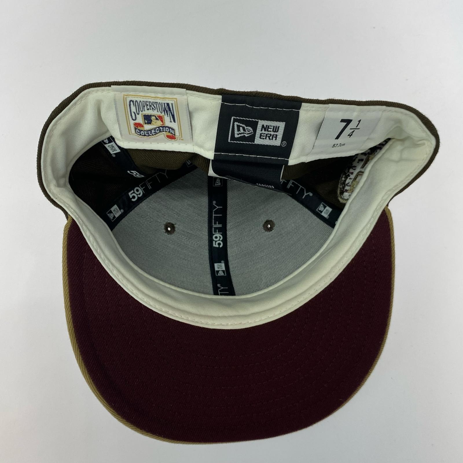 キャップ cooperstown 50th ANNIVERSARY 茶 ブラウン