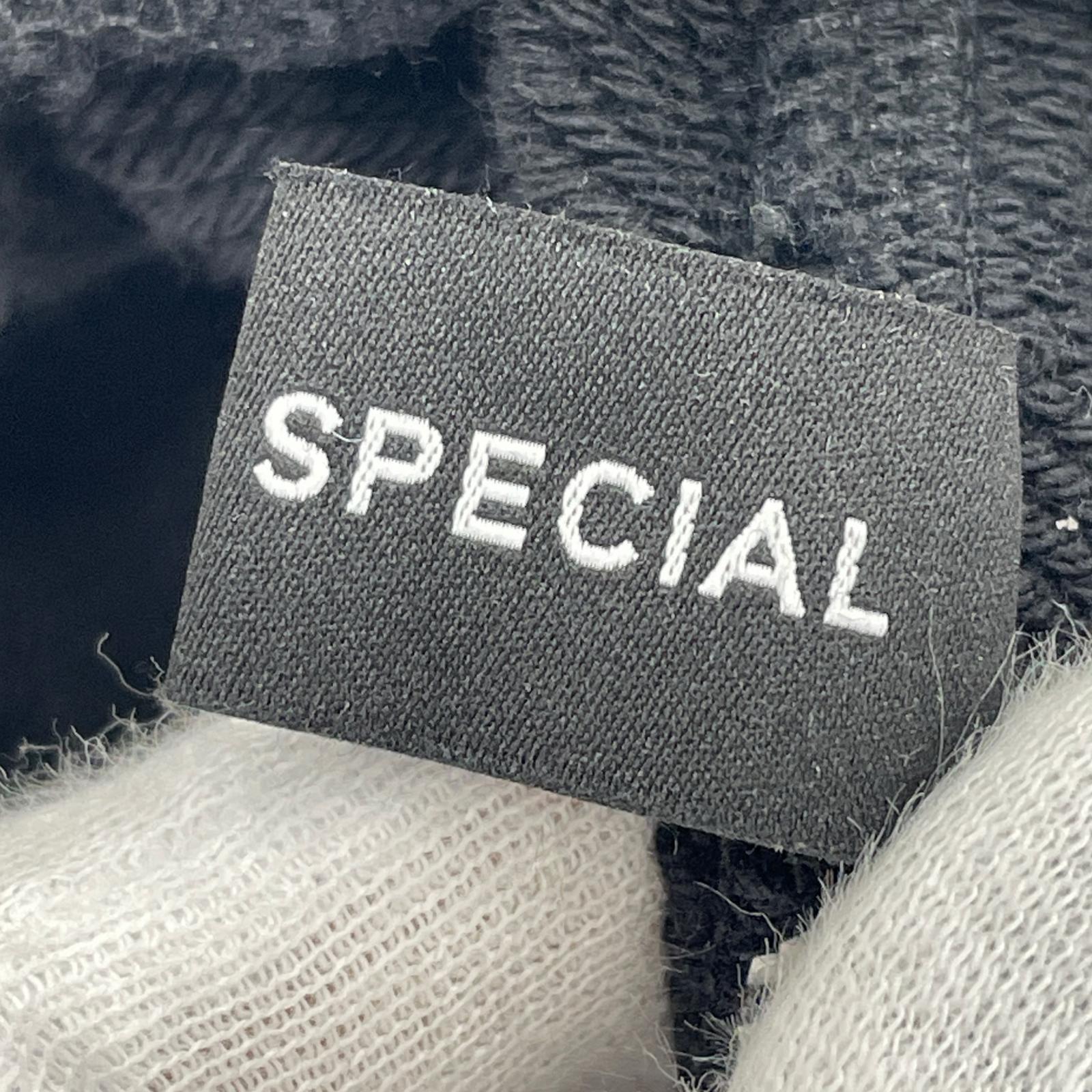 パンツ MAISON SPECIAL Side Ribbon Sweat Pants デザインスウェットパンツ 36 ブラック 36 ブラック