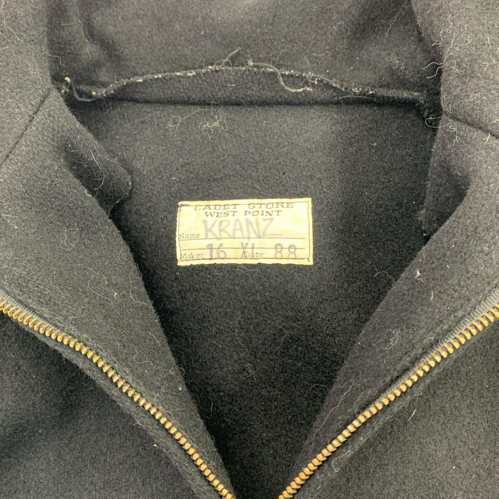 ミリタリージャケット CADET STORE WEST POINT カデットコート(XL) ブラック