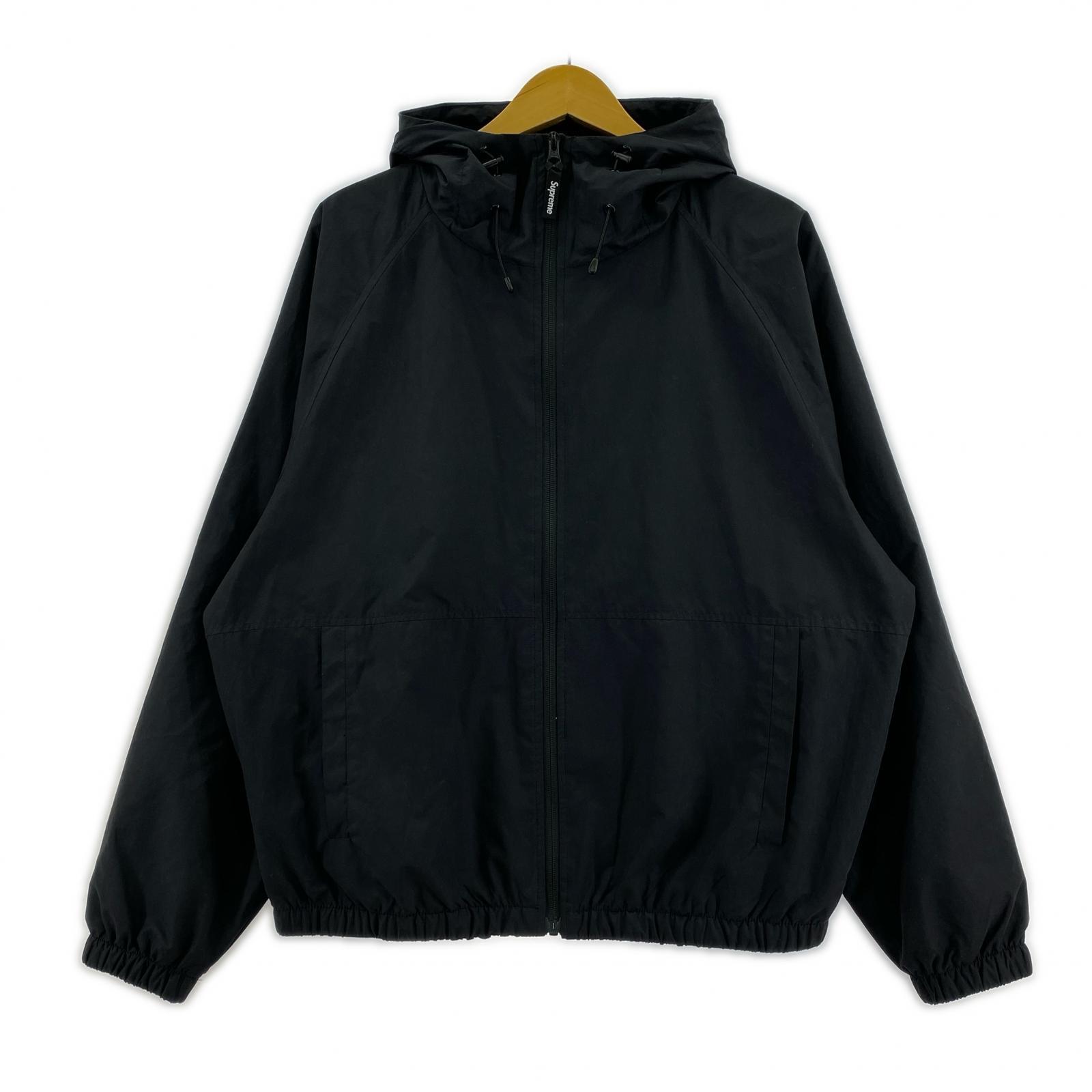 マウンテンパーカー light weight nylon jacket 黒 S S ブラック