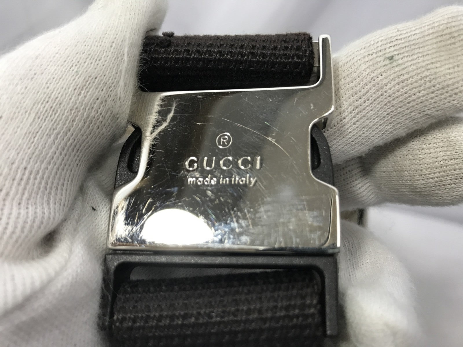 GUCCI GGキャンバス ボディバッグ 449174