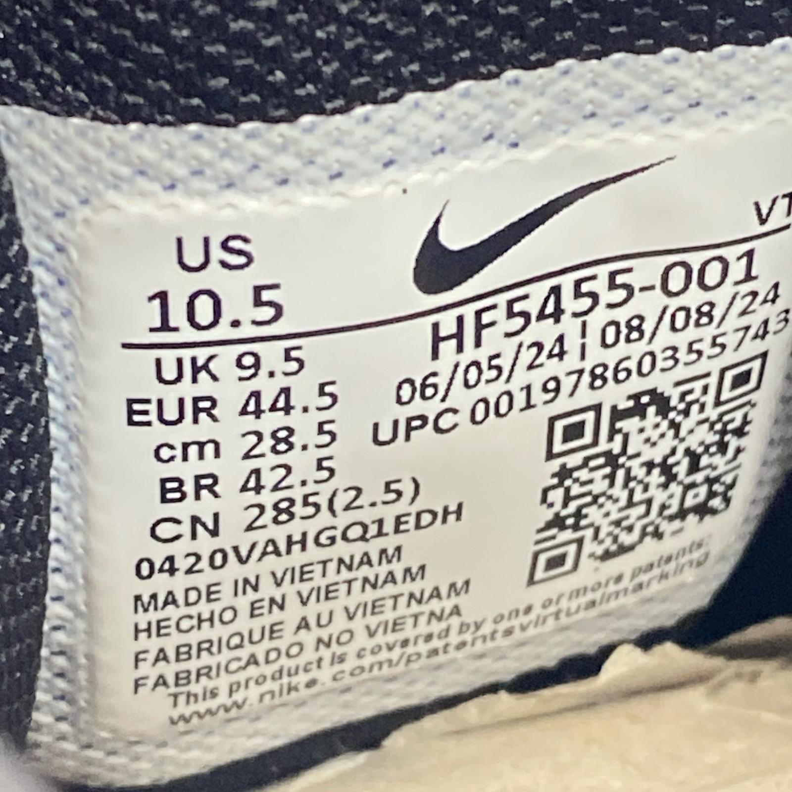 スニーカー NIKE×fragment design Air Zoom Spiridon SP BLACK HF5455-001 (28.5) 28.5cm (US10 1/2 UK10 EU47) ブラック