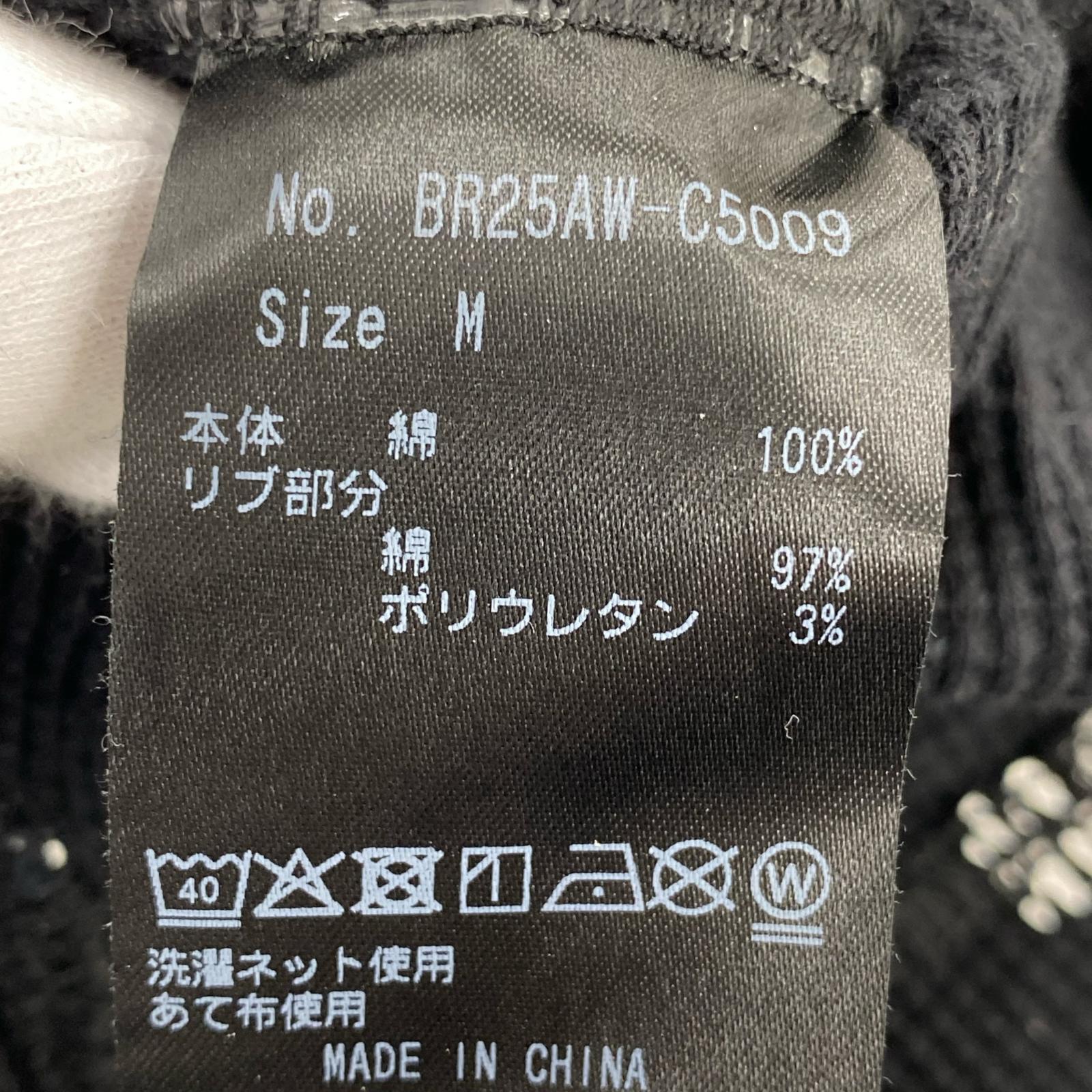 パーカー BREATH skull wash hoodie 黒 M ブラック
