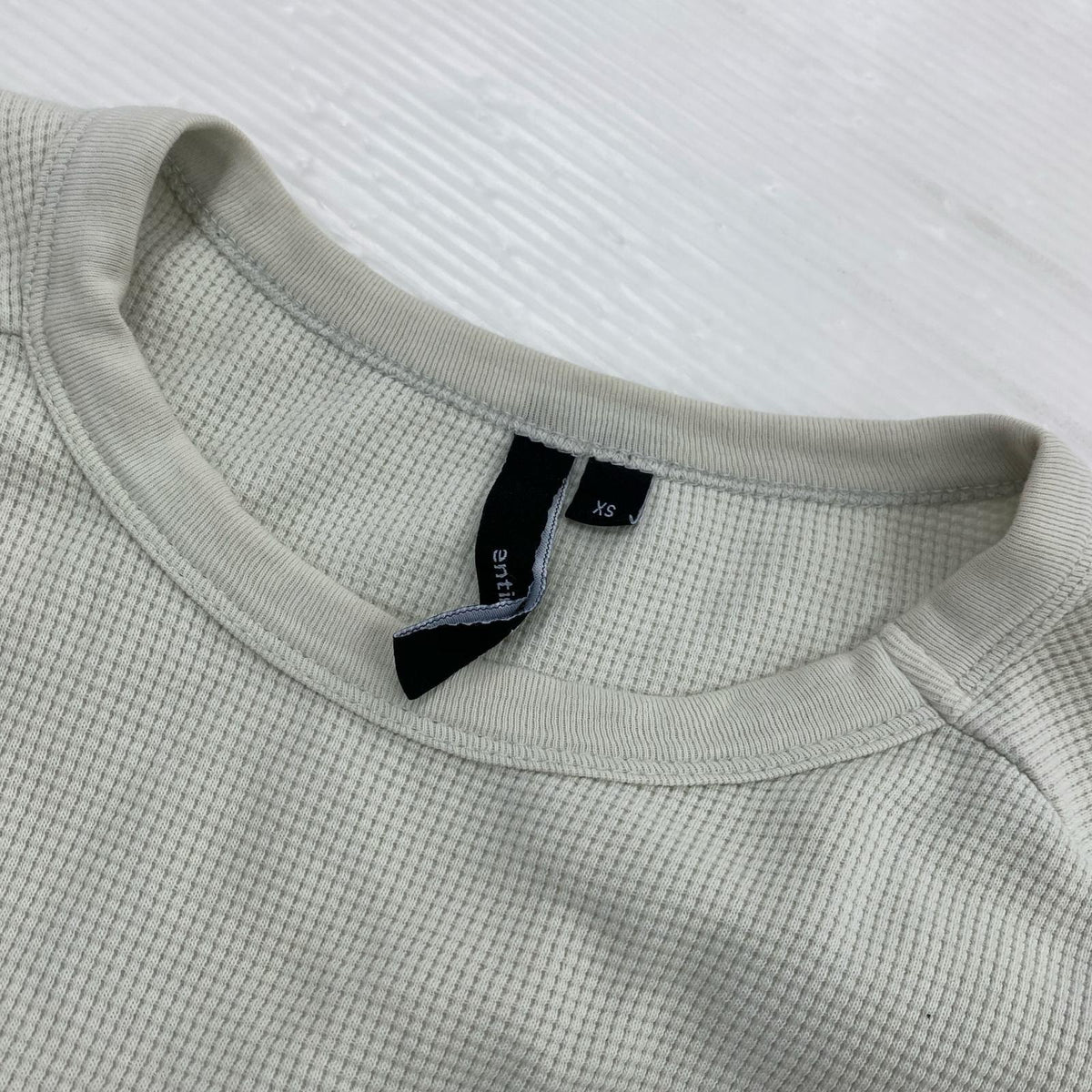 長袖Tシャツ entire studios サーマル 白 ホワイト