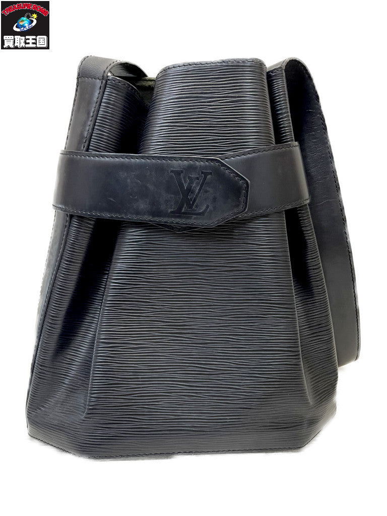 LOUIS VUITTON エピ サックデポールPM ショルダーバッグ ノワール M80157