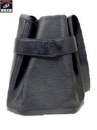 LOUIS VUITTON エピ サックデポールPM ショルダーバッグ ノワール M80157