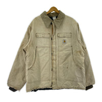 ジャケット Carhartt 80s~ USA製 トラディショナルコート XL程度 ベージュ ベージュ