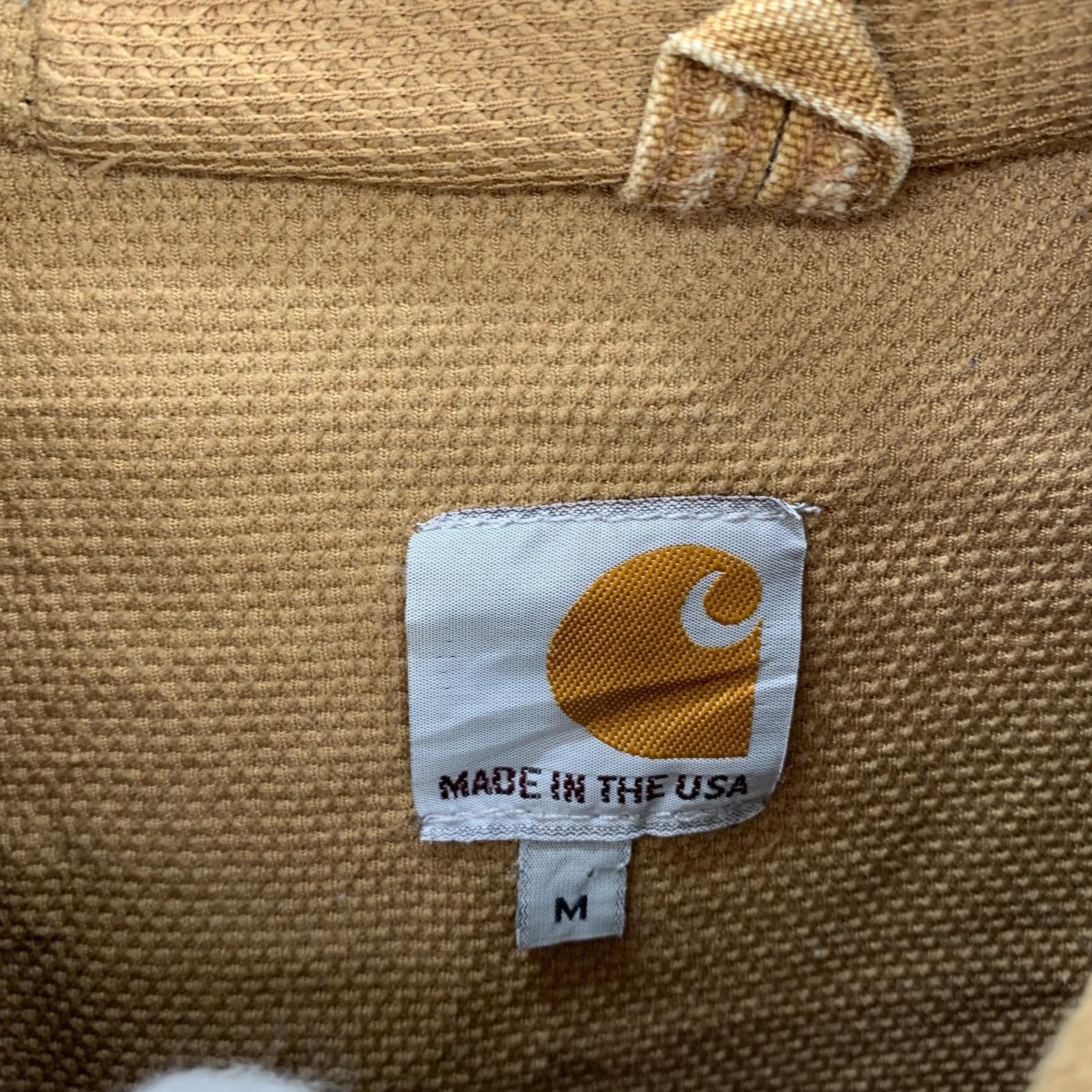 ジャケット Carhartt USA製 アクティブジャケット M ベージュ M ベージュ