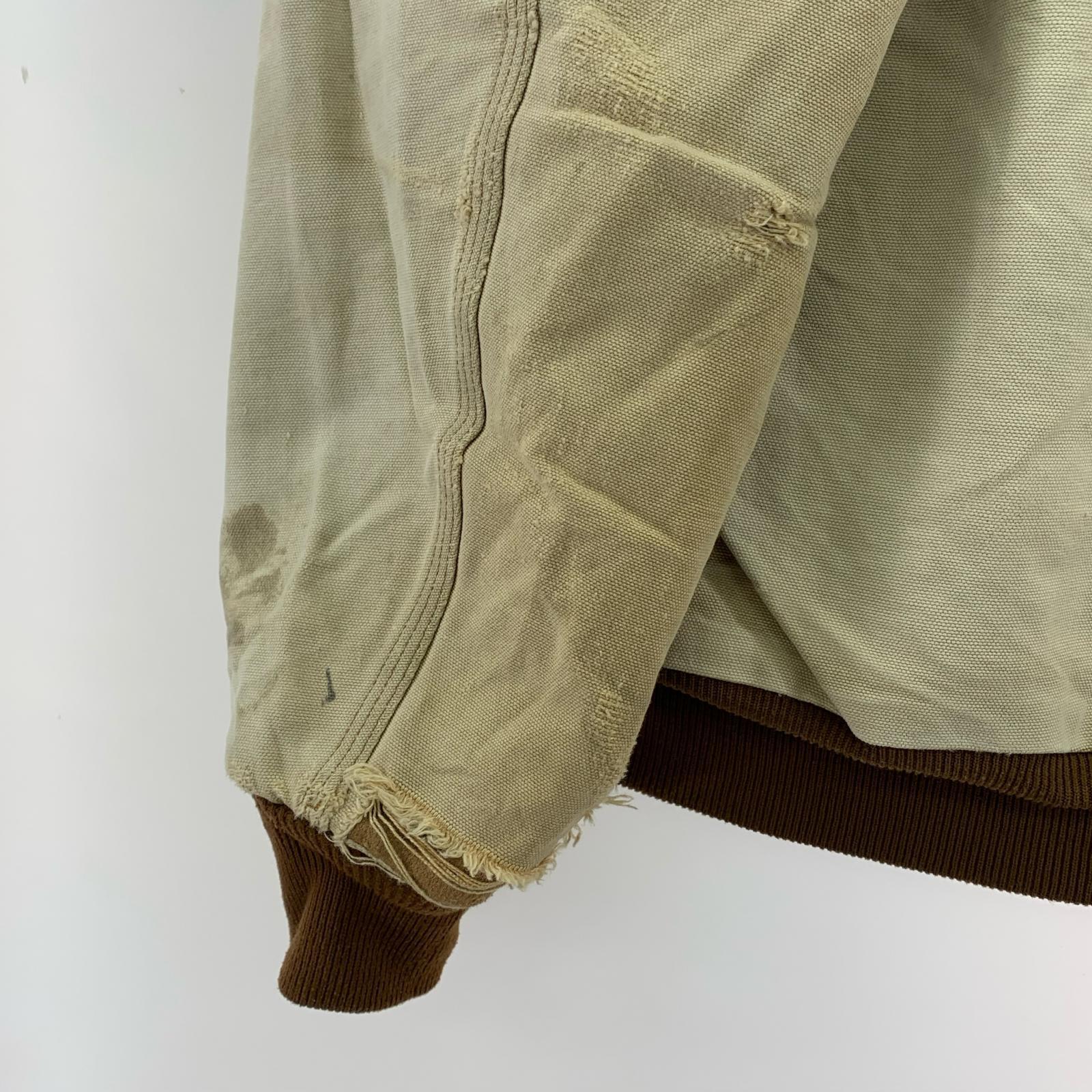 ジャケット Carhartt USA製 アクティブジャケット M ベージュ M ベージュ