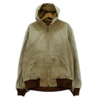 ジャケット Carhartt USA製 アクティブジャケット M ベージュ M ベージュ