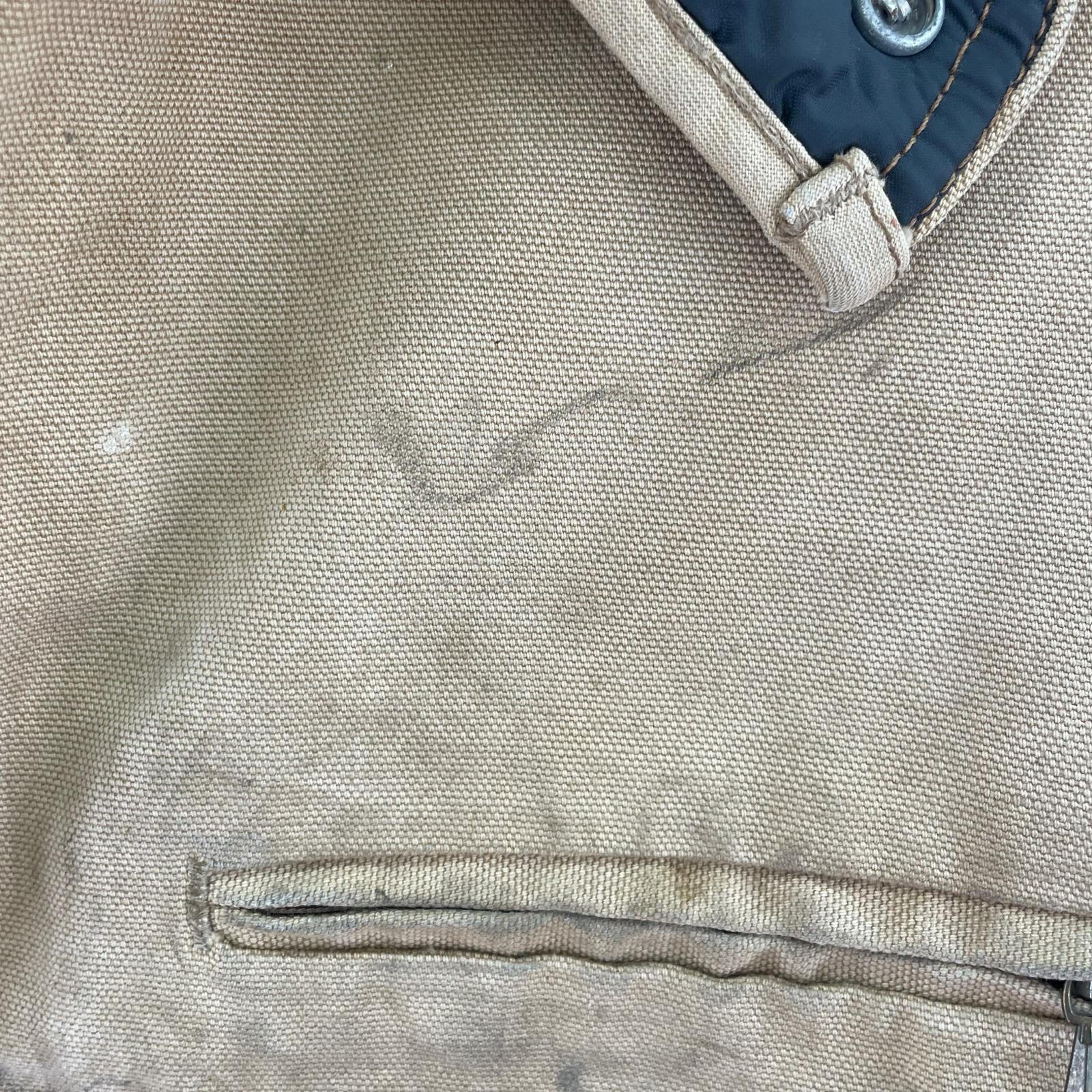 ジャケット Carhartt 80s フード付 デトロイトジャケット キャメル ブラウン