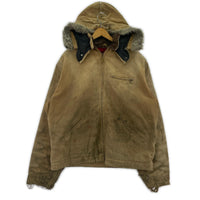 ジャケット Carhartt 80s フード付 デトロイトジャケット キャメル ブラウン