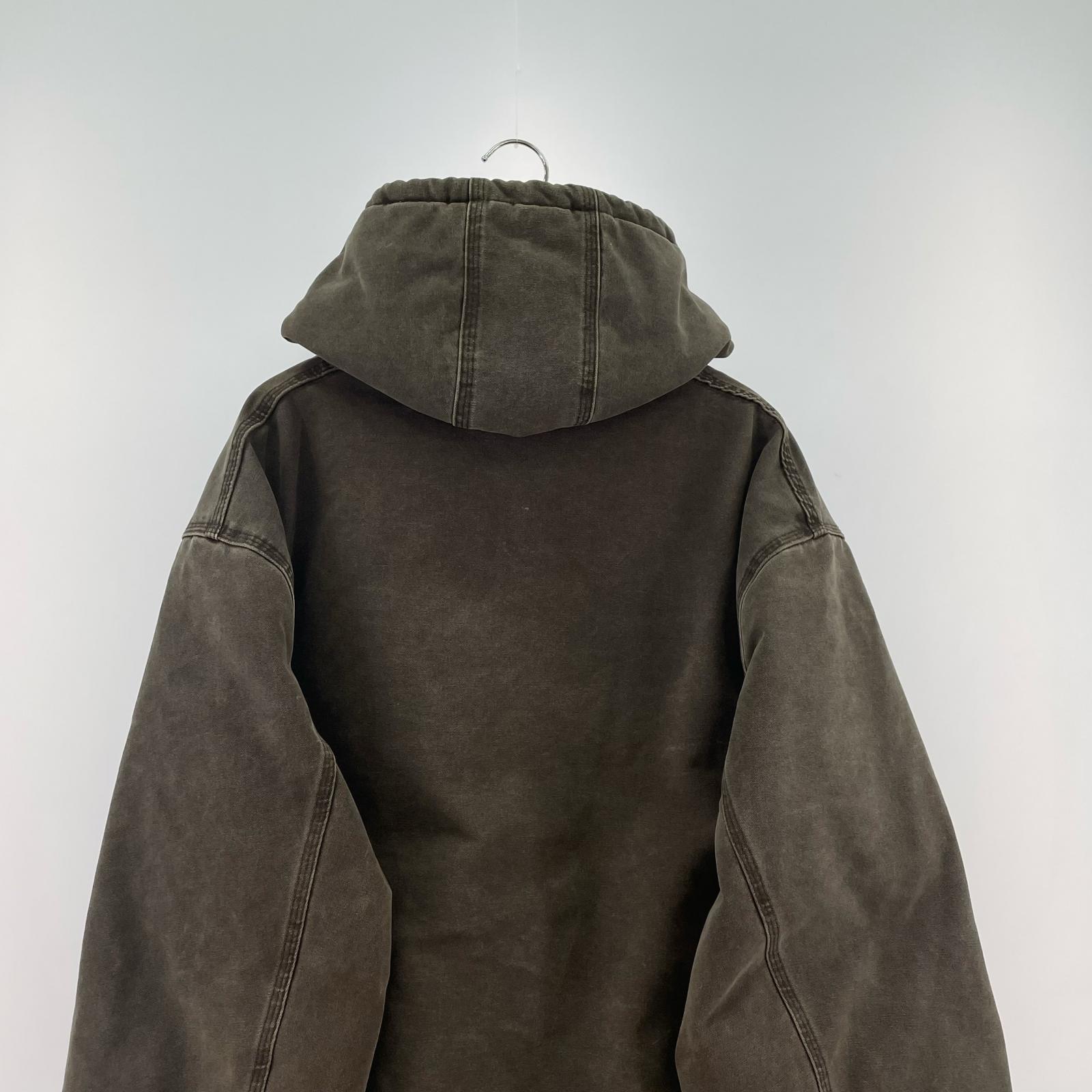 ジャケット Carhartt 00s メキシコ製 アクティブジャケット 2XL ブラウン ブラウン