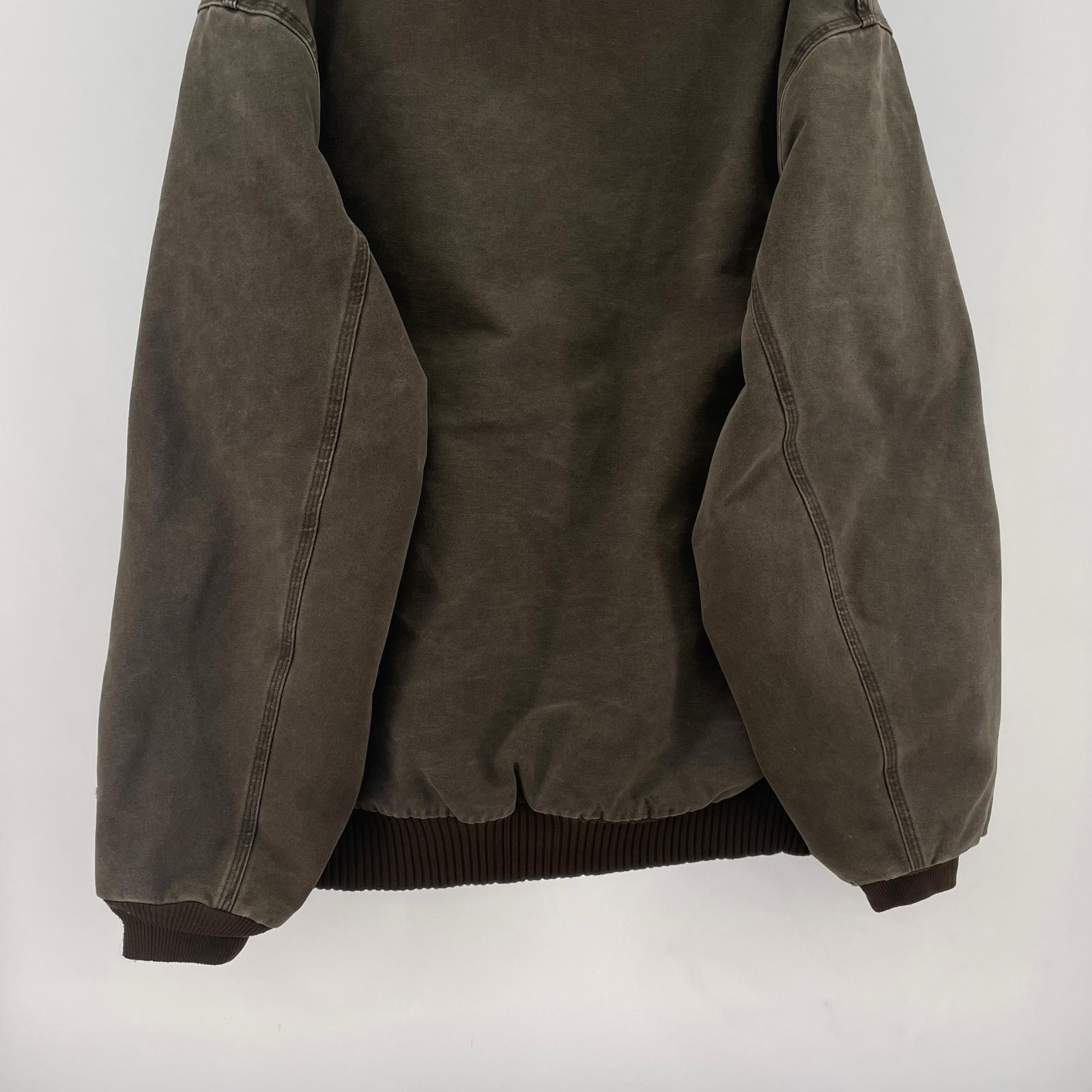 ジャケット Carhartt 00s メキシコ製 アクティブジャケット 2XL ブラウン ブラウン