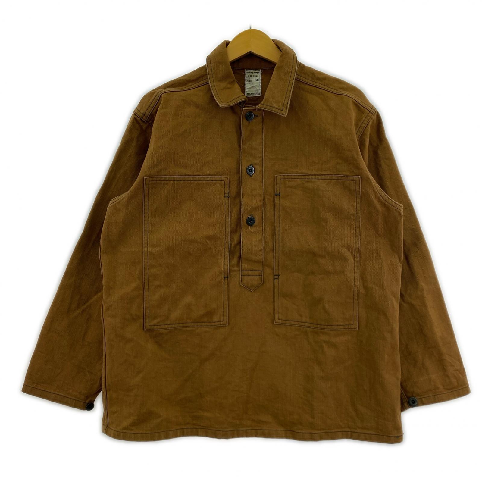 長袖シャツ WW1 BROWN FATIGUE COAT (36) 36 ブラウン