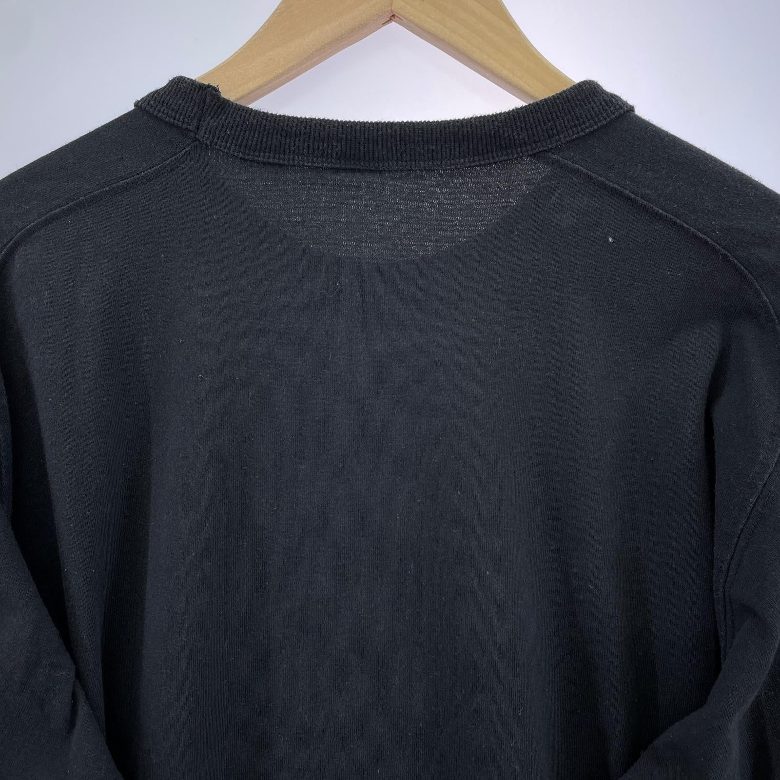 長袖Tシャツ ブラック S ブラック