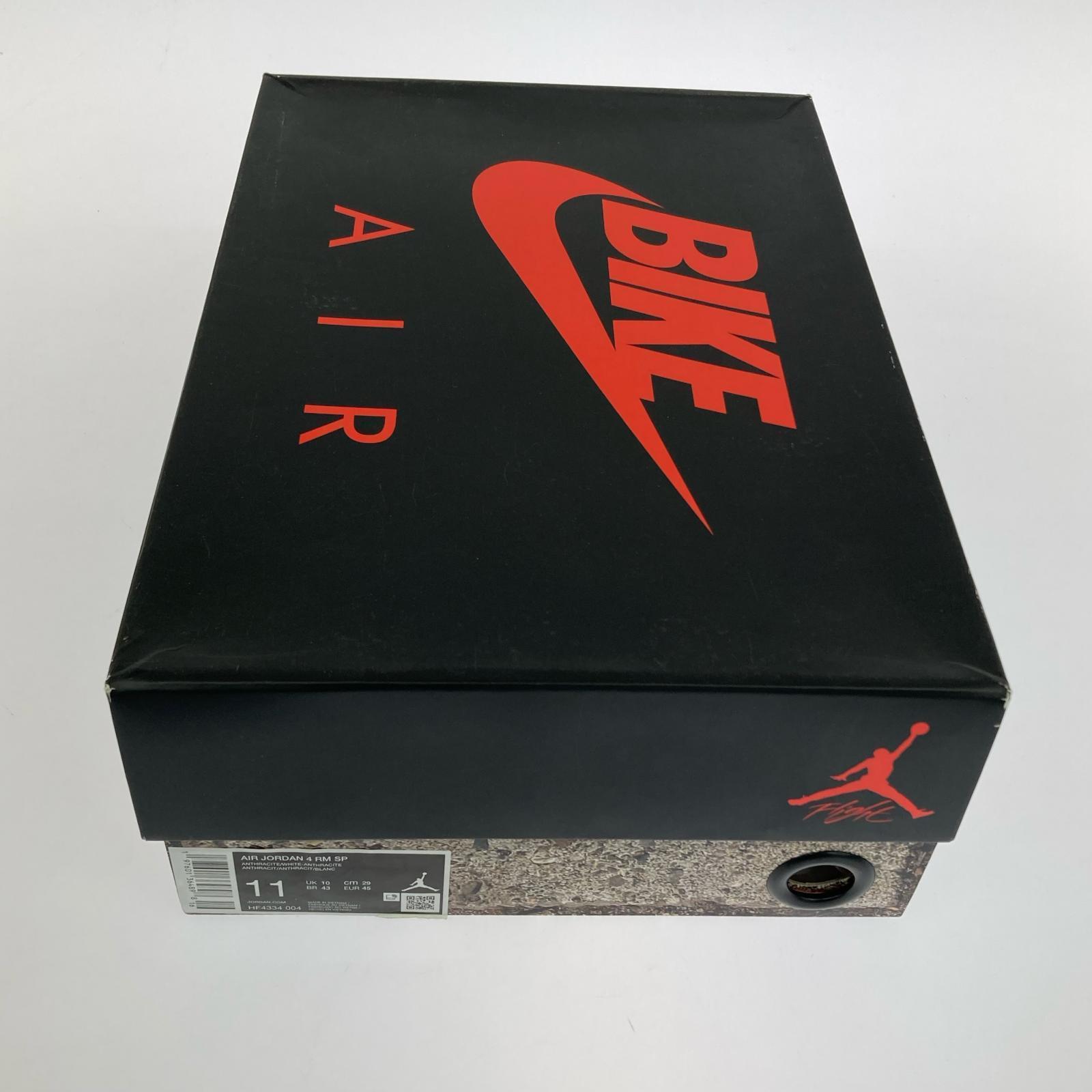 スニーカー ×Nigel Sylvester Air Jordan 4 RM SP 29cm (US11 UK10 1/2 EU48) ブラック
