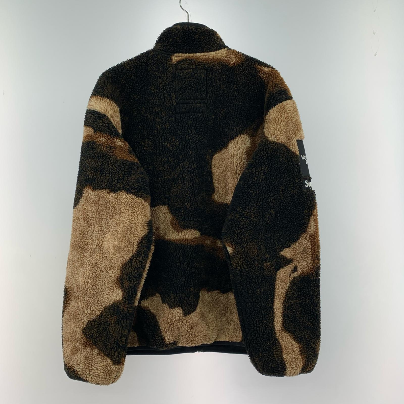 ブルゾン THE NORTH FACE//Bleached Denim Print L ブラウン