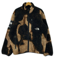 ブルゾン THE NORTH FACE//Bleached Denim Print L ブラウン