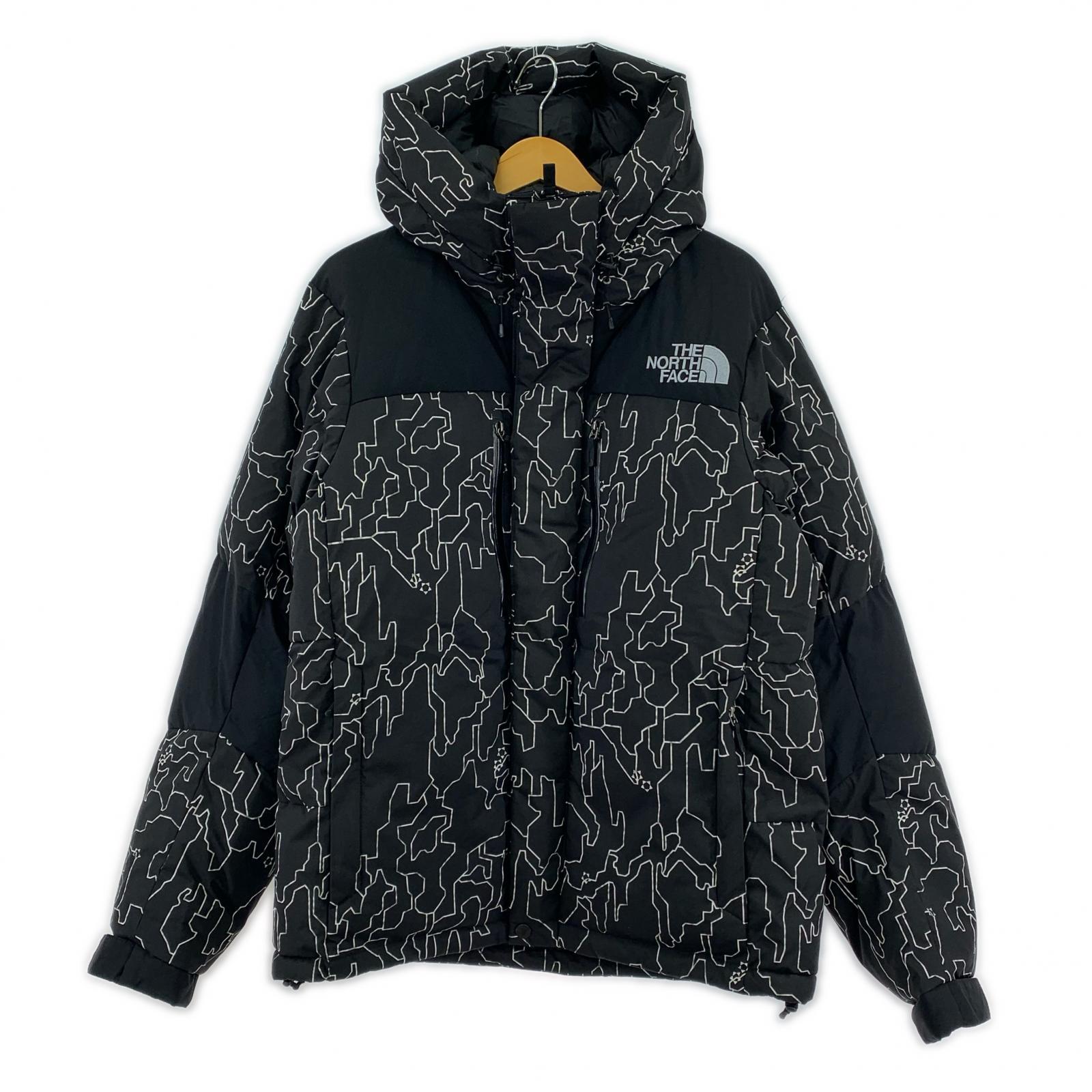 ダウンジャケット ND92341/BALTRO LIGHT JACKET/総柄/黒/XL ブラック