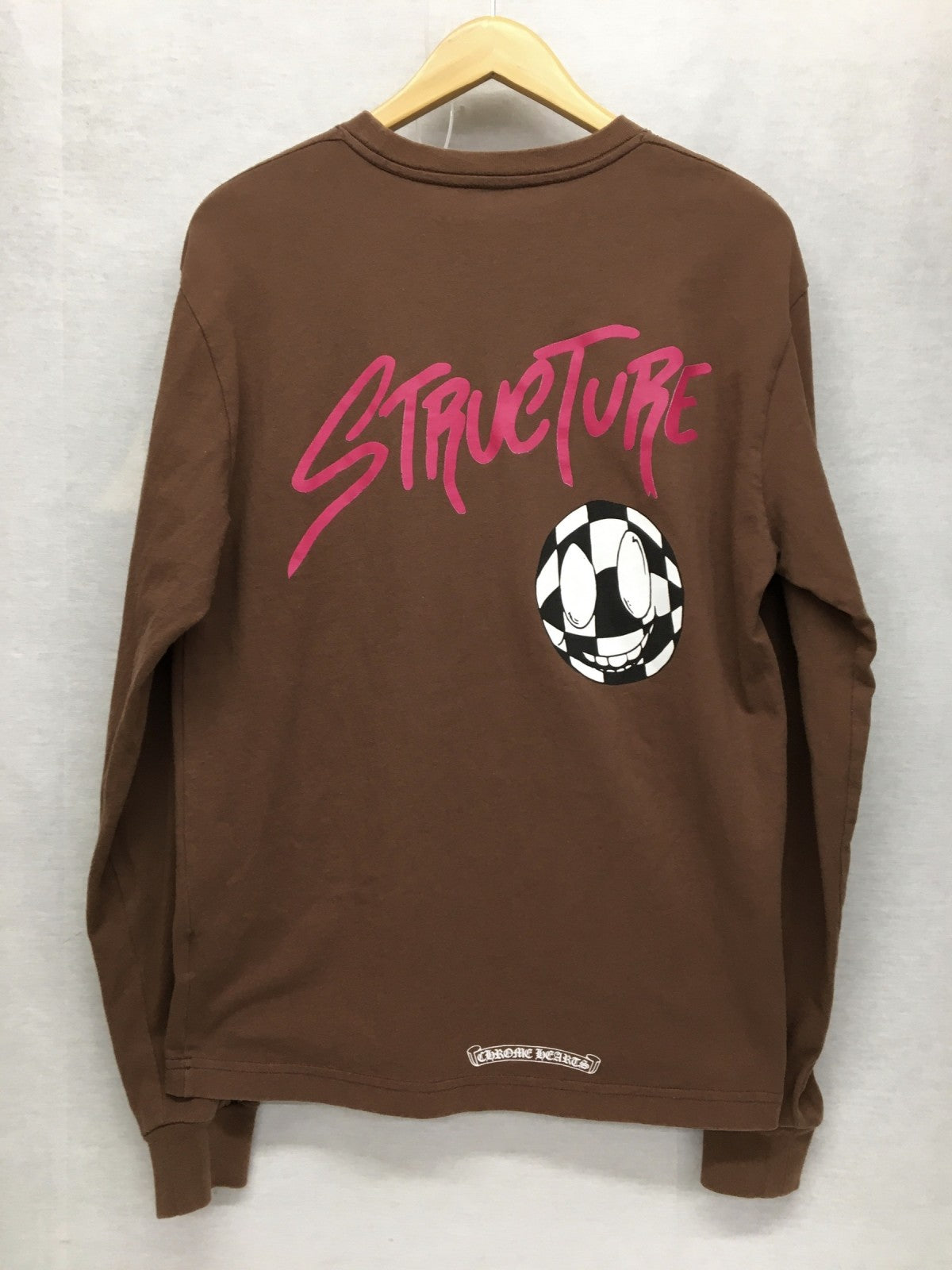 長袖Tシャツ matty boy structure (M) 茶