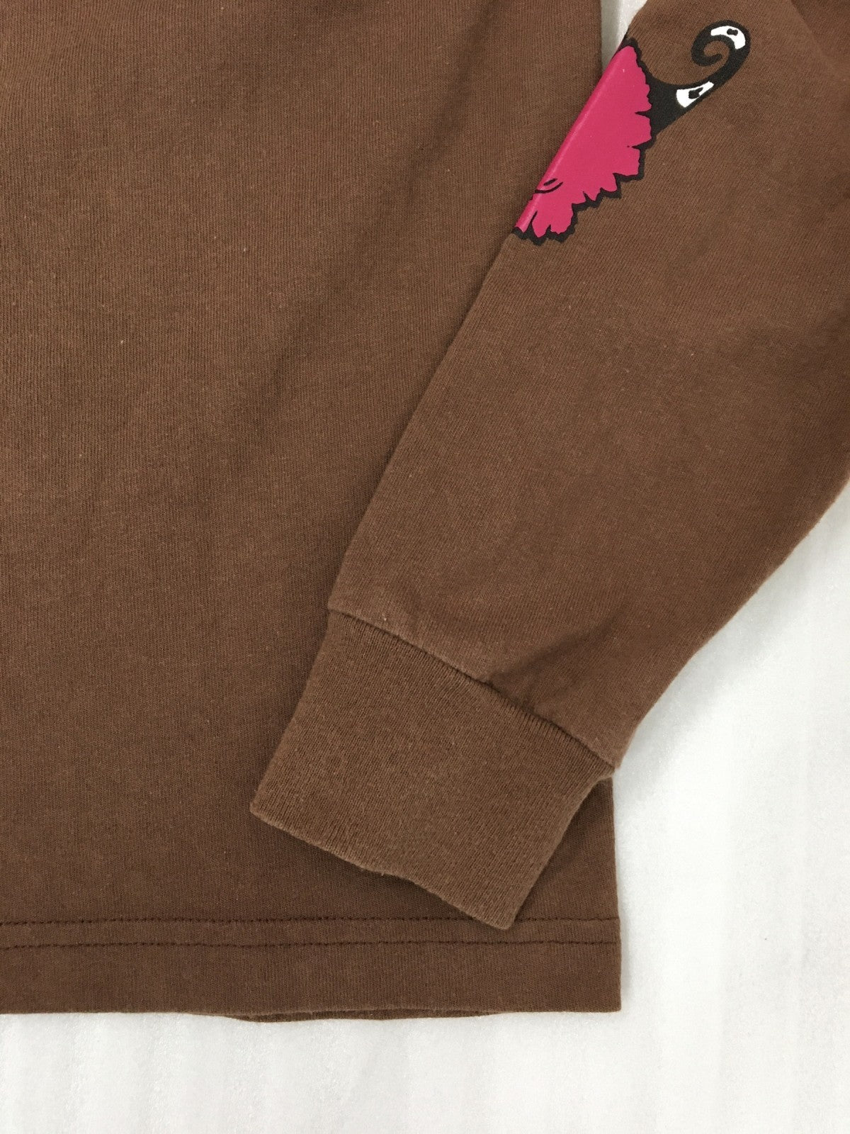 長袖Tシャツ matty boy structure (M) 茶