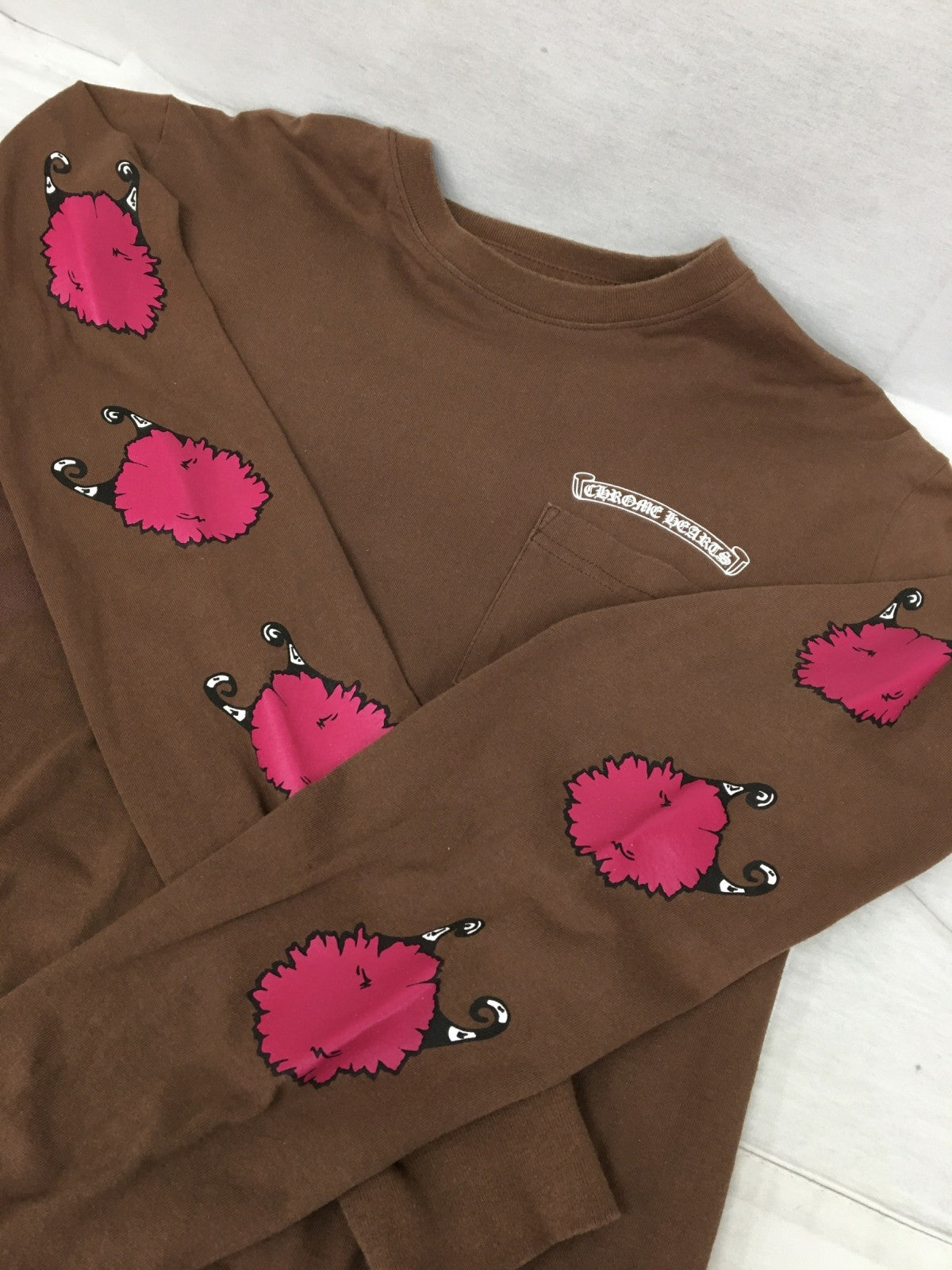 長袖Tシャツ matty boy structure (M) 茶