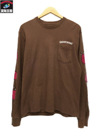 長袖Tシャツ matty boy structure (M) 茶