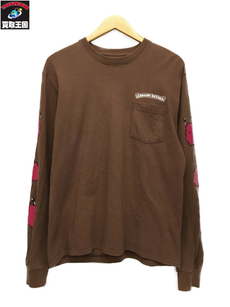 長袖Tシャツ matty boy structure (M) 茶