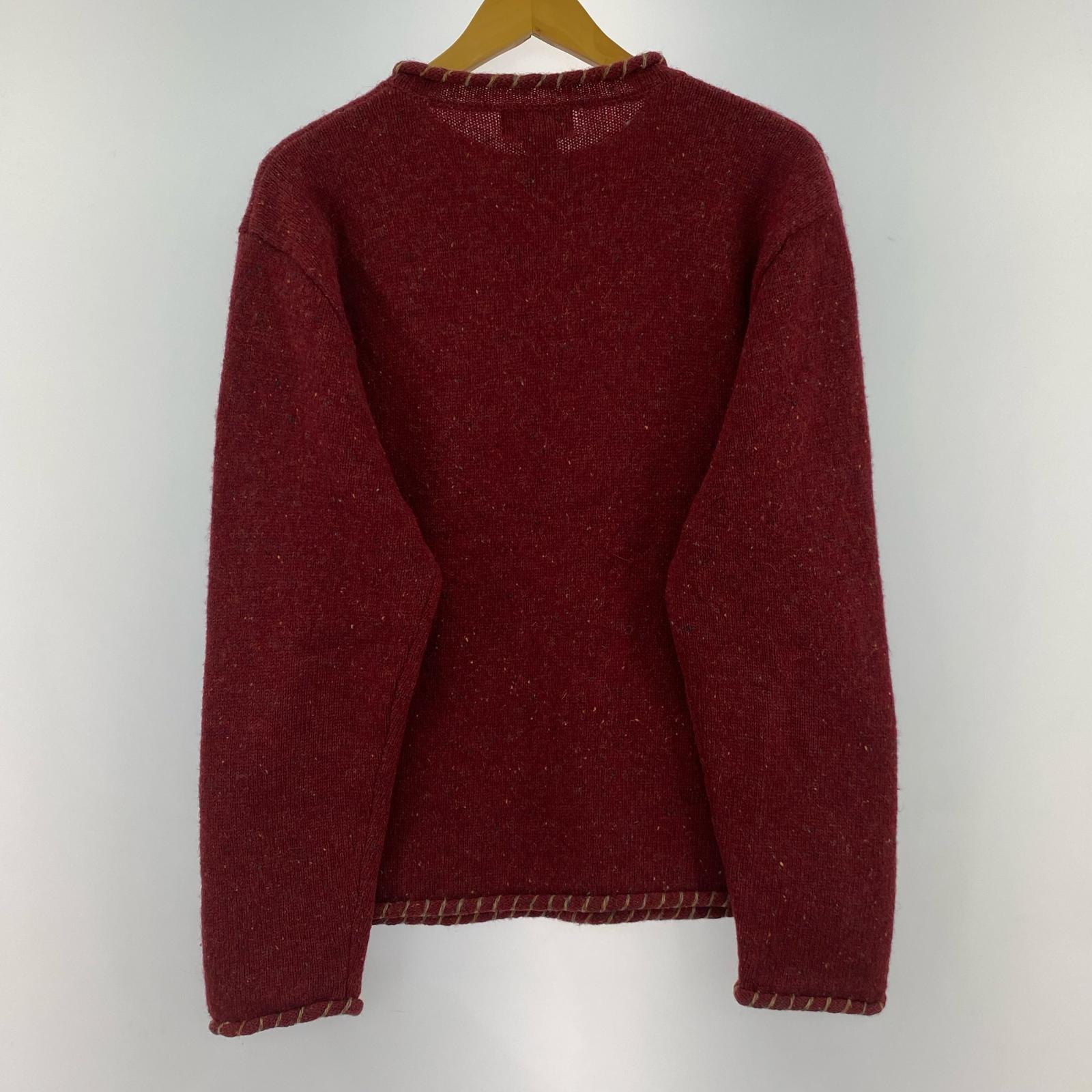 ニット RED/L L レッド