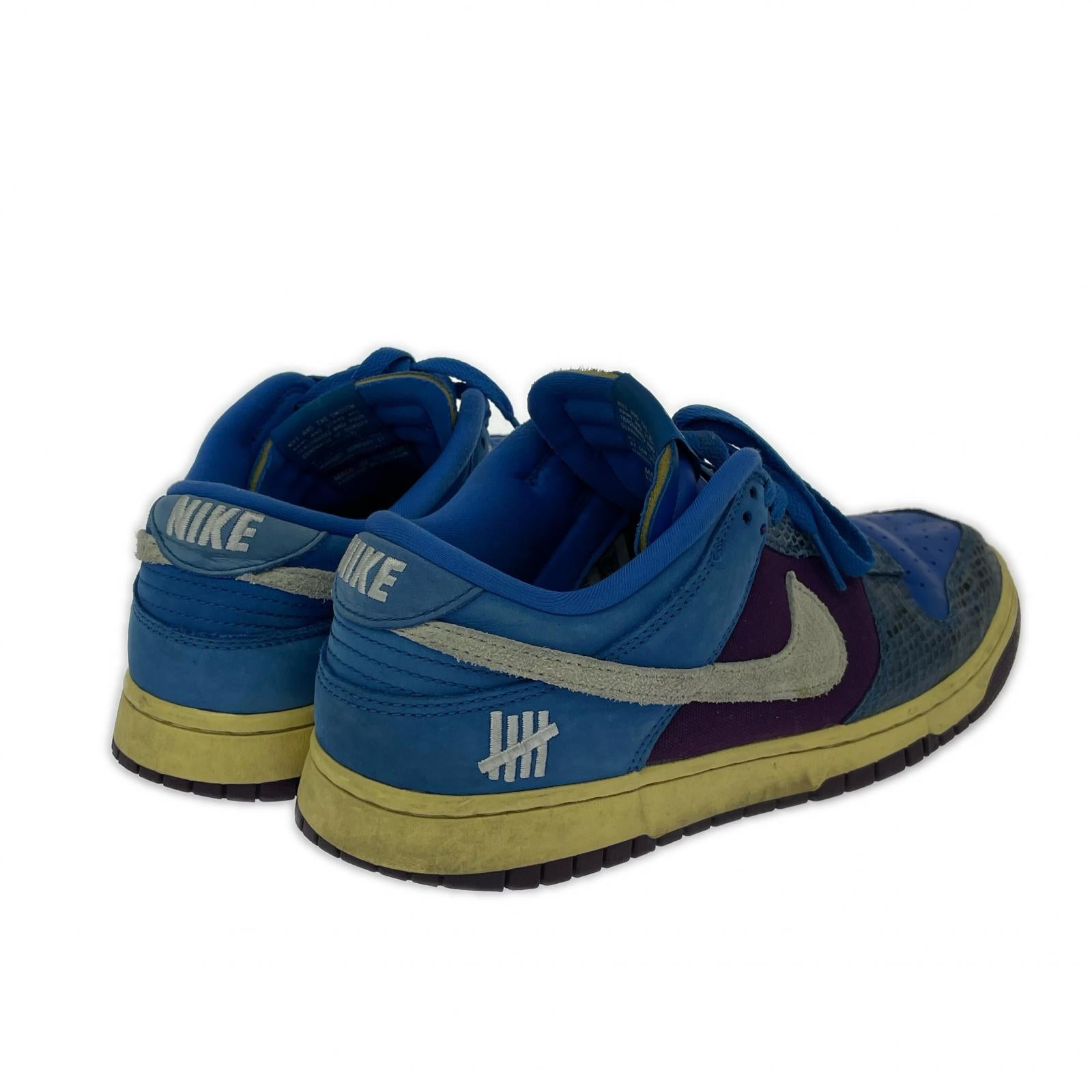 スニーカー UNDEFEATED × Nike Dunk Low 27.5cm 27.5cm (US9 1/2 UK9 EU45) ブルー