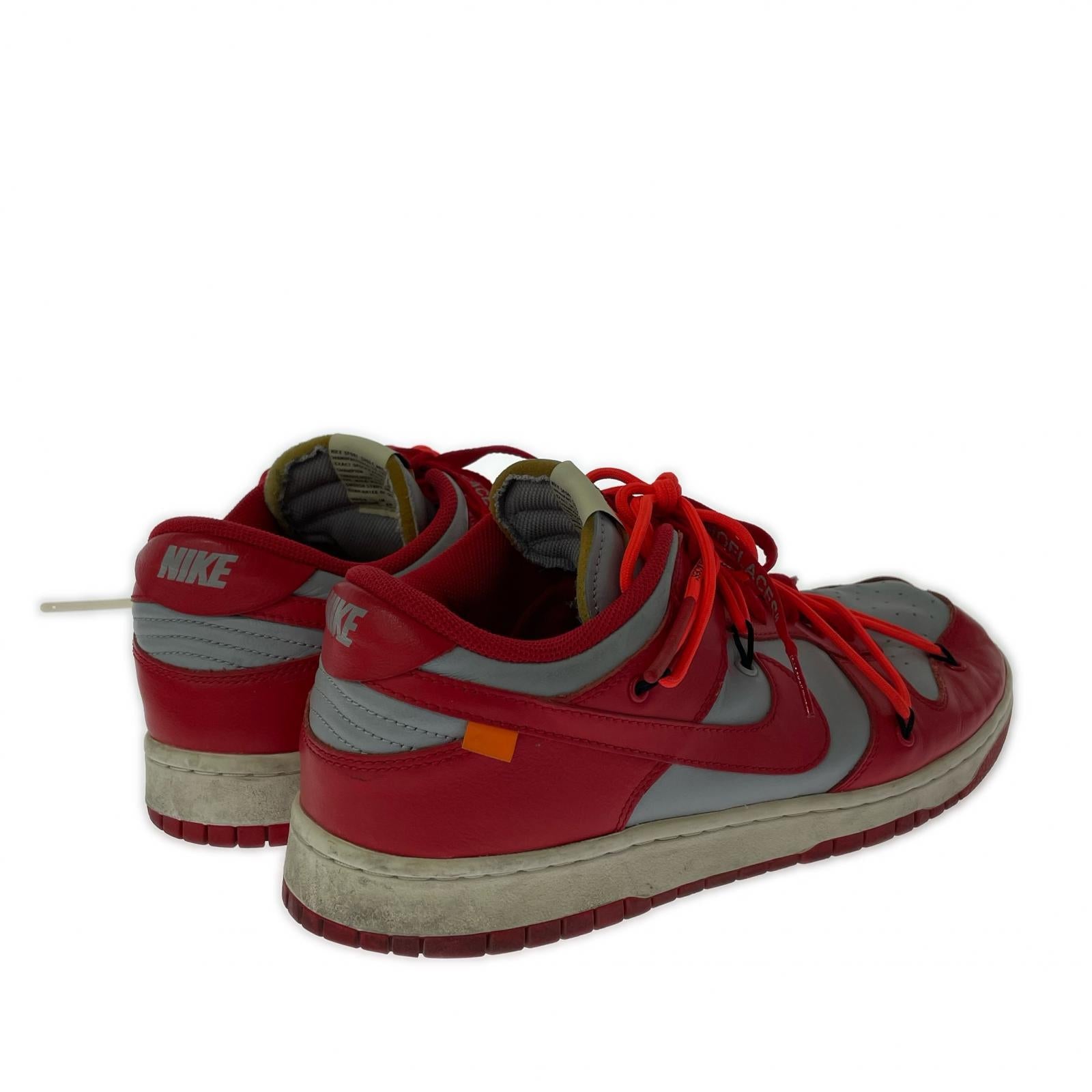 スニーカー Off-White DUNK LOW University 30cm RED 30cm (US12 UK11 1/2 EU50) レッド