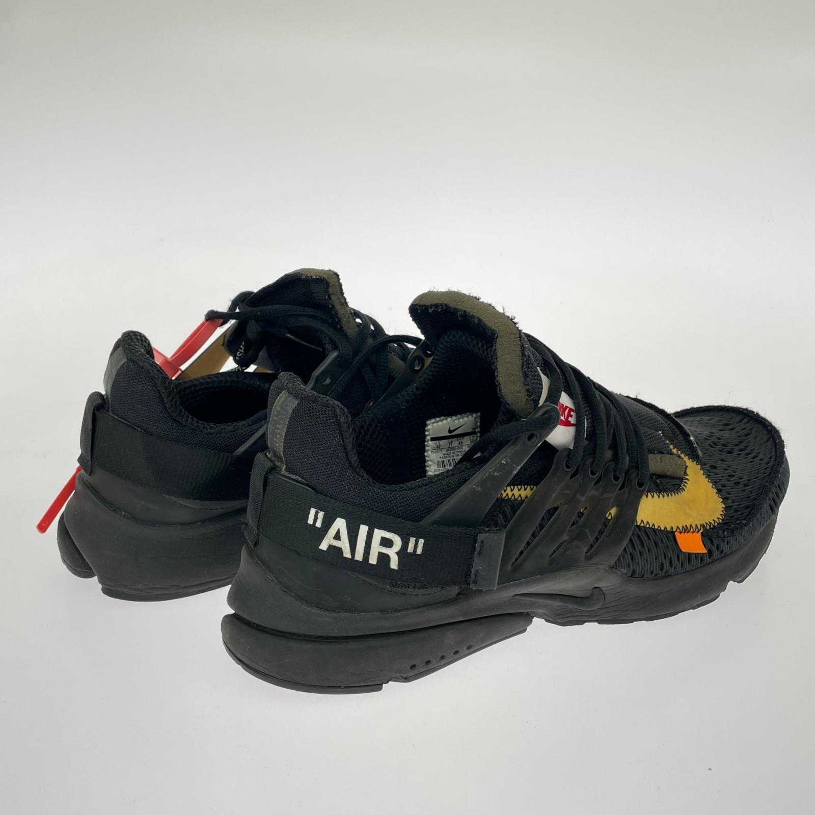 スニーカー Off-White Air Presto BLK 30cm 30cm (US12 UK11 1/2 EU50) ブラック